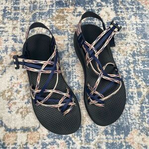 Chaco ZX/3 Classic Sandals Strappy Adjustable Hiking Outdoor Blue Size 10